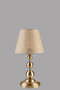 Opviq Lámpara de mesa 8908-4 Beige y Dorado